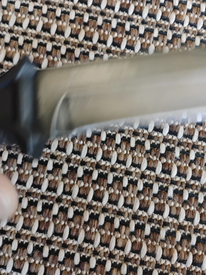 Gerber Strongarm Fixed Blade Knife Plain Edge Black No Sheath USA Made 7.75 In - Image 2 of 4