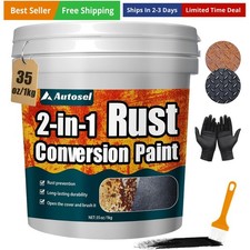 2-in-1 Rust Converter Metal Primer Stops Rustrust Inhibitor Paint For Met... 2-in-1 Rust Converter Metal Primer Stops Rustrust Inhibitor Paint For Met...