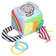 Soft Cloth Cubic Baby Hanging Bell Safe Multifunctional Bedside Stroller