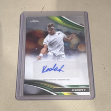 Topps Toby Kodat Chrome Autograph CA-TKT 2025 Autographs I Tennis