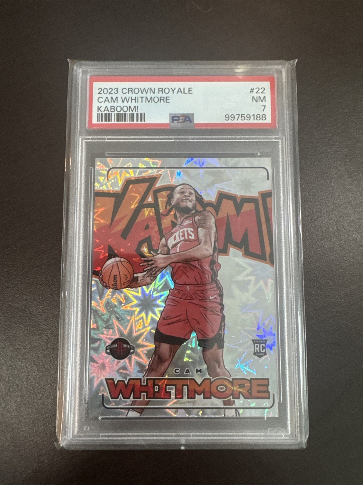 2023-24 Panini Crown Royale - Kaboom! Cam Whitmore #22 (RC)