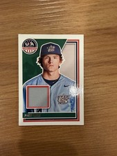 2022 Panini USA Baseball Stars & Stripes Materials John Lash #USAM-JO Jersey