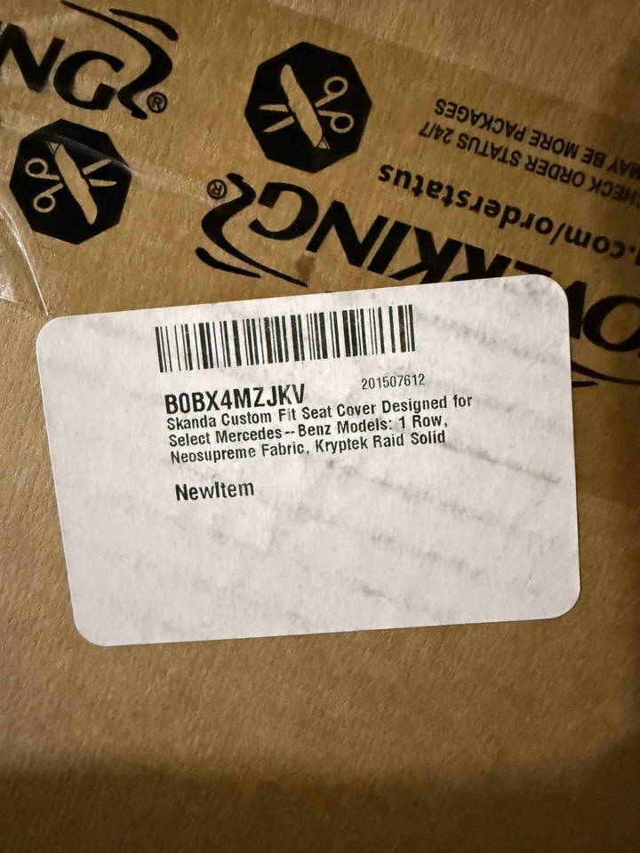 Fundas de asiento personalizadas CoverKing para Mercedes Sprinter 2019-2021 primera fila Foto 3 de 4