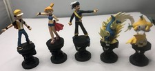 Pokemon TFG 2004 TOMY Kaiyodo Set Brendan May Steven Jirachi Manectri