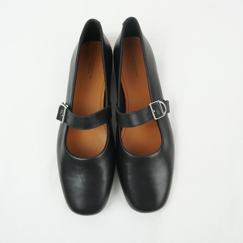 Vagabond Jolin Leather Mary Jane Ballet Flats in Black Size 38 | 5608-001-20 - Picture 2 of 11