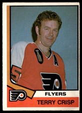 1974-75 O-Pee-Chee Terry Crisp Philadelphia Flyers #352