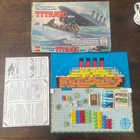 Vintage 1976 The Sinking of the Titanic - Board Game Ideal Toys Almost Complete