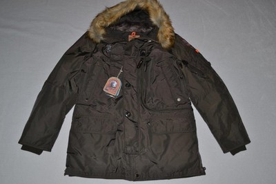 AUTHENTIC PARAJUMPERS KODIAK ECO MEN PARKA BUSH  3XL  XXLARGE  BRAND NEW