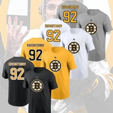 HOT! Marat #92 Khusnutdinov  2026 Player Name & Number Gift For Boston Fan