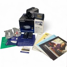 Sony HDR-XR100 Handycam video camera with box and accessories