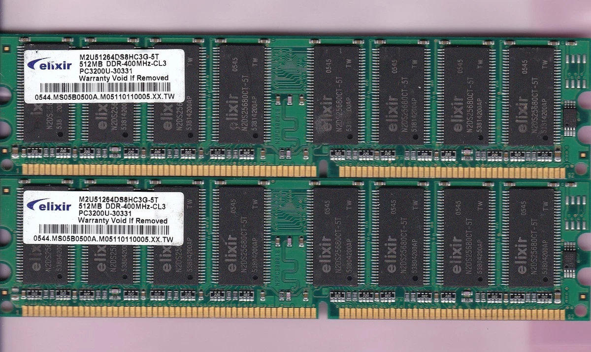 512MB DDR-400 Computer RAM for sale | eBay