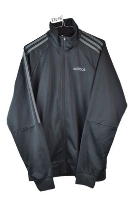 Adidas Trainingsjacke schwarz Gr. 40/42 Herren Full Zip Sport Pullover Freizeit Outdoor
