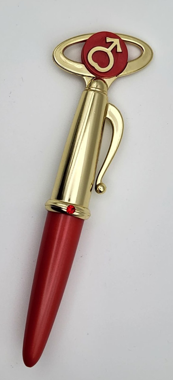 Rare Sailor Moon Transformation Henshin Pen (refillable Ball Pen) Sailor Mars