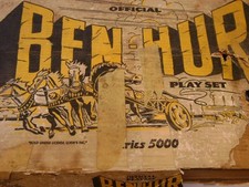 MARX 1959 BEN HUR PLAYSET # 4701 SERIES 5000 WITH BOX BAGS CHARLTON HESTON