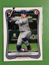 Kazuma Okamoto 2026 Bowman “ROOKIE CARD” #28 Toronto Blue Jays. rookie card picture