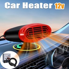 New 12V Heater Portable Red Heating Cooling Fan Defroster Demister for Car Truck