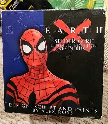 Marvel Dynamic Forces Earth X Spider-Girl Limited Edition Resin Bust Alex Ross