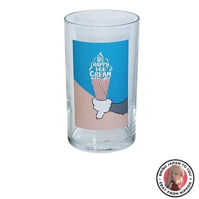 New Tom and Jerry Ice Cream Glass Approx. 250ml Retro Tom Glass Made in Japan