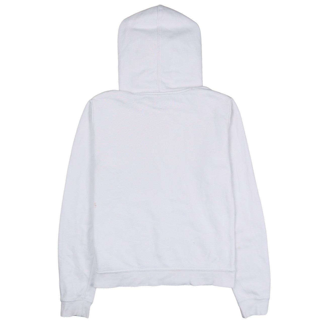 Nike White Hoodie Mens S image 2