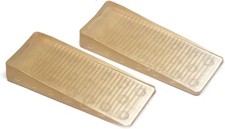 2 x fiXte Door Wedge Rubber Heavy Duty Stop Large Strong Stopper Jam Jammer Non