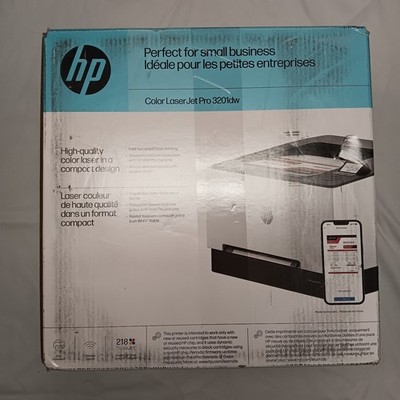 HP Color LaserJet Pro 3201dw Laser Printer, Color Mobile Print Up to 40,000