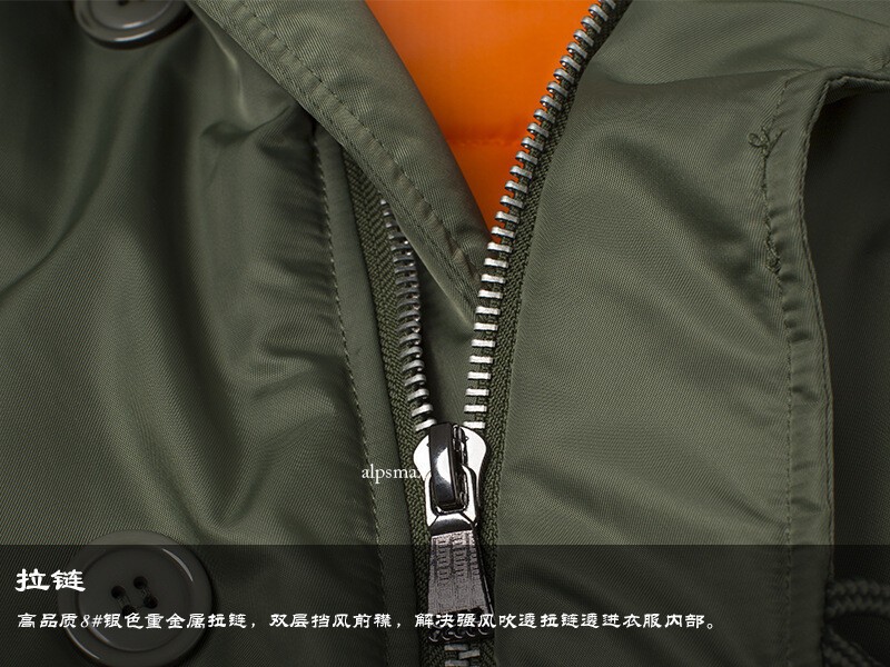 ジャケット・アウター US MILITARY N3-B FLIGHT JACKET Men's Military N3-B Flight Jacket Parka Cold Weather Cotton