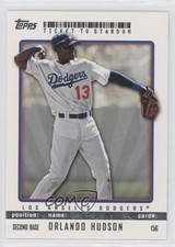 2009 Topps Ticket To Stardom Orlando Hudson #156 0sm3