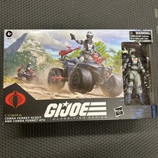 2024 Hasbro GI Joe Classified Series 6  Cobra Ferret ATV & Scout New MIP