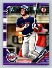 2019 Bowman Draft #BD-101 Anthony Prato Purple #/250