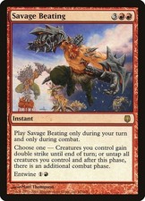 Savage Beating - MtG Darksteel - R067 NM 2004