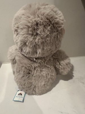 Jellycat Bo Bigfoot Plush Toy Retired Rare Woodland BO2BF