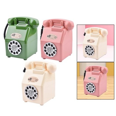 Telefon-Sparschwein, Tischdekoration, Ornament für Weihnachten,