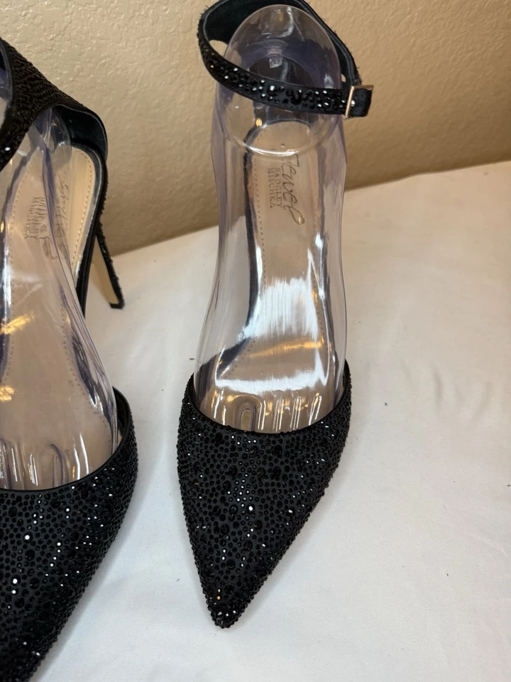 Jewel by Badgley Mischka Jailene Women’s Size 9 Heels Wedding Rhinestone Formal - Image 3 of 4