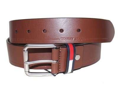 Tommy Jeans Herren Gürtel Ledergürtel
