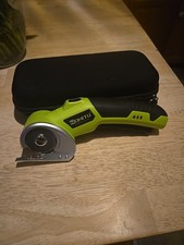 Cordless Electric Scissors: 4V Rechargeable Rotary Cardboard Cutter