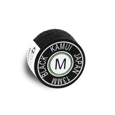 Black Laminated Pool Billiard CUE TIP - 1 pc Medium, 12.5 mm 