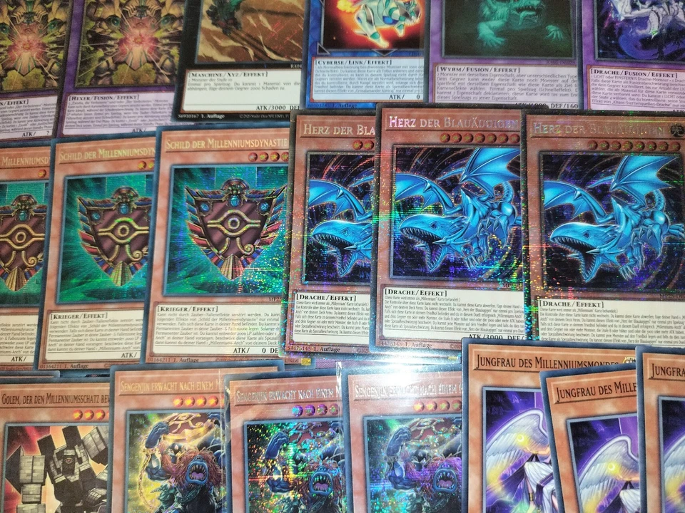 Yu-Gi-Oh! exodia Millennium Deck Karten Deutsch Secret Rare Abgeheuerlich - Bild 3 von 4