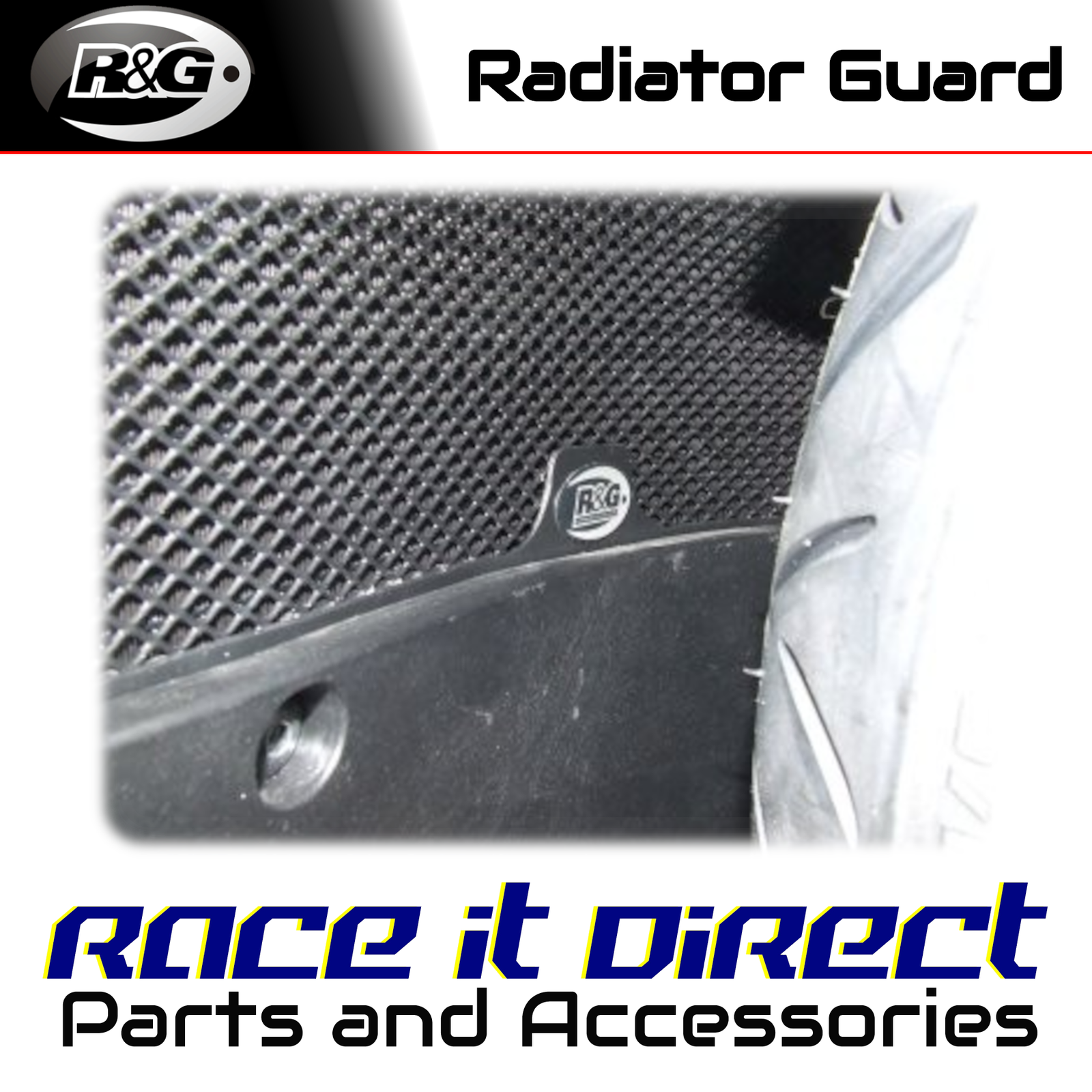 R&G - RAD0089BK - Radiator Guards (Aluminium)