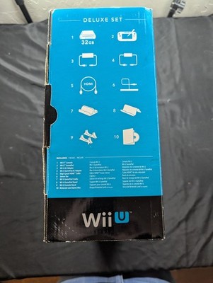 Nintendo Wii U 32GB Nintendo Land Deluxe Set Bundle - Black