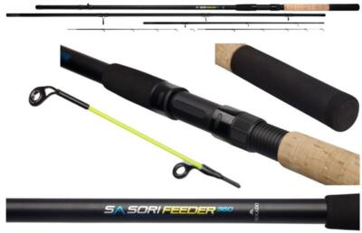 Mikado SASORI Feeder Angelrute 3,30 3,60 3,90m bis 100g WG NEU 2024 Steckrute