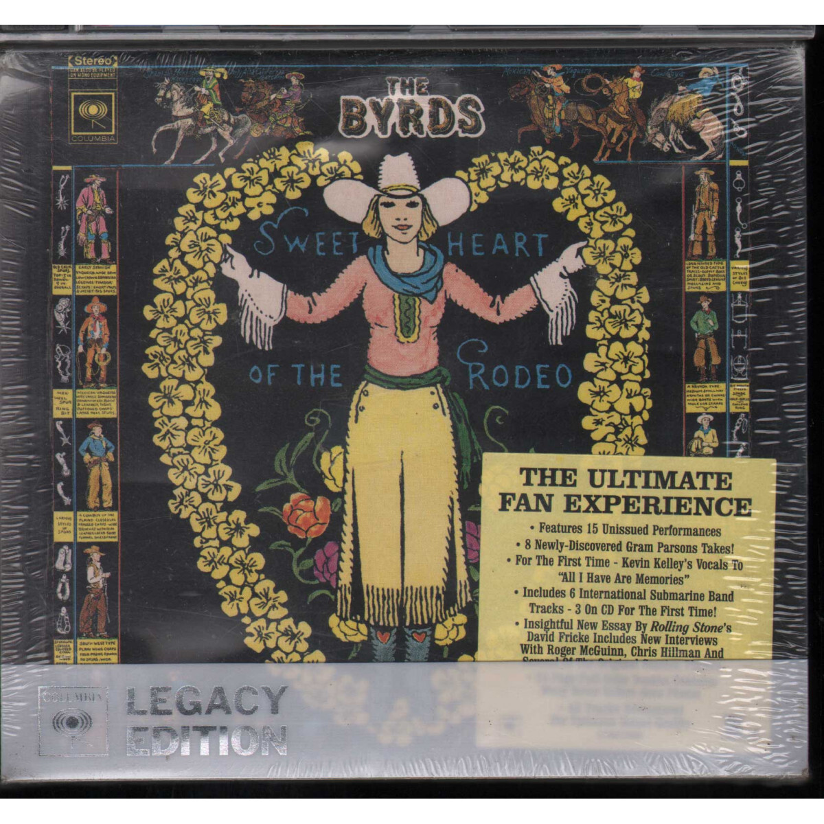 The Byrds ‎CD Sweetheart Of The Rodeo / Columbia Legacy ‎– 510921 2 Sealed
