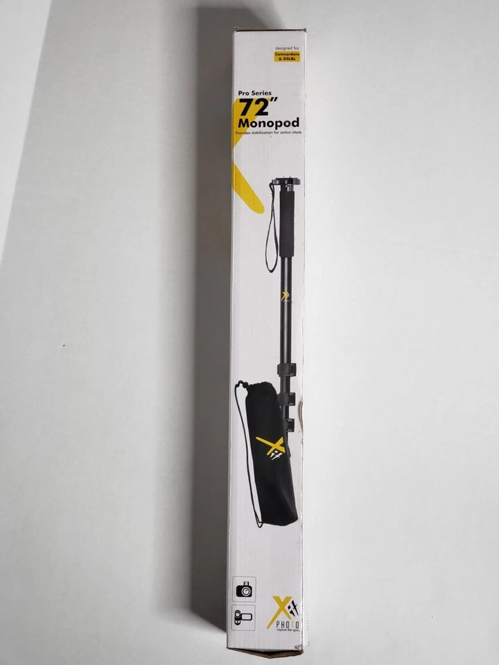 Monopod Camera Stand Pro Series 72 Inch Camera Video Camcorder  - Image 4 of 4