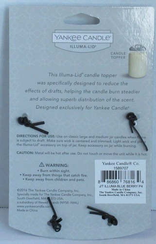 Yankee Candle Illuma-Lid Home Accent Jar Candle Topper NEW seasonal u pick - Picture 3 of 136