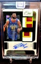 2021 PANINI ONE AND ONE JAMAL MURRAY GAME USED AUTO DUAL JERSEY PATCH AUTO /5