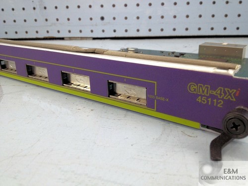 45112-GM4Xi EXTREME NETWORKS ALPINE 3800 4-PORT GIGABIT E 1000BASE-T GBIC CARD - Picture 2 of 3