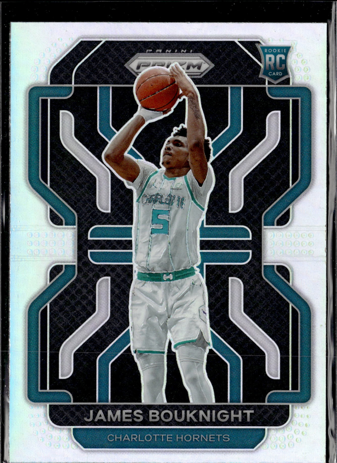 2021-22 Panini Prizm #311 James Bouknight Silver Prizm Rookie Charlotte Hornets