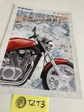 Suzuki VX800 800 VX Sales Brochure Catalog Motorcycle 800VX