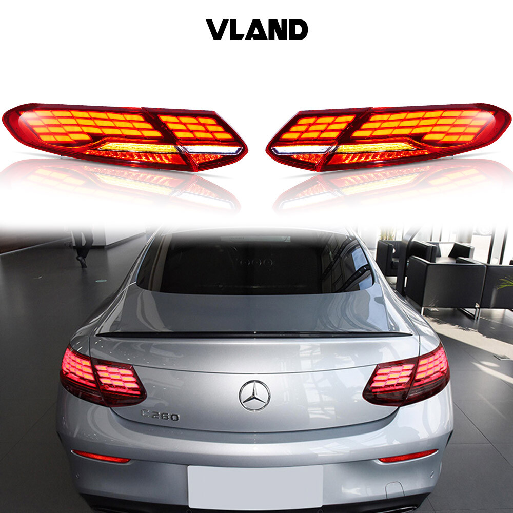 VLAND Full LED Tail Lights For 2015-2021 Mercedes Benz C-Class w
