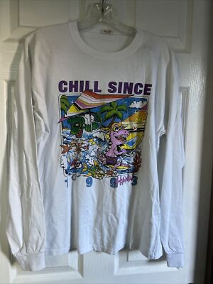 John Galt Womens T Shirt Basic Long Sleeve “1993 Hawaii  display picture 3