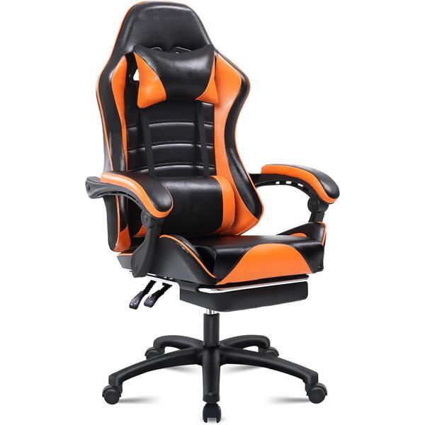 Computer Gaming Chair Ergonomic Office Chairs Executive Swivel Racing Recliner-image